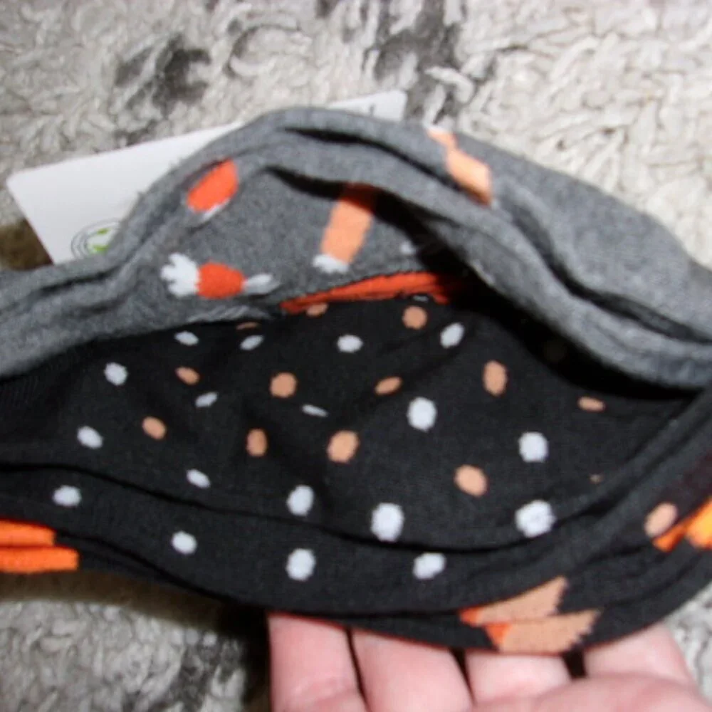 Women’s Halloween Trick or Treat No-Show Socks 3 pack size 4-10 New with tags